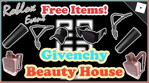 givenchy beauty roblox|the Givenchy beauty house.